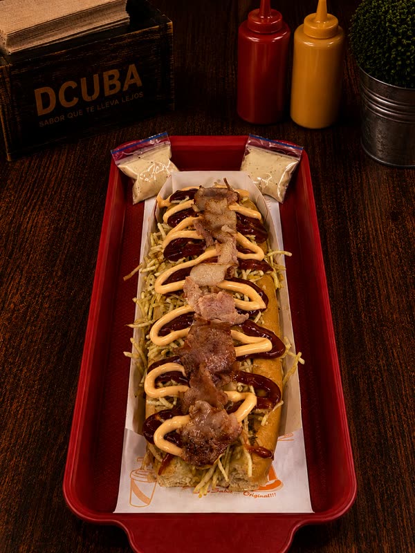 Perro Queso y Tocineta